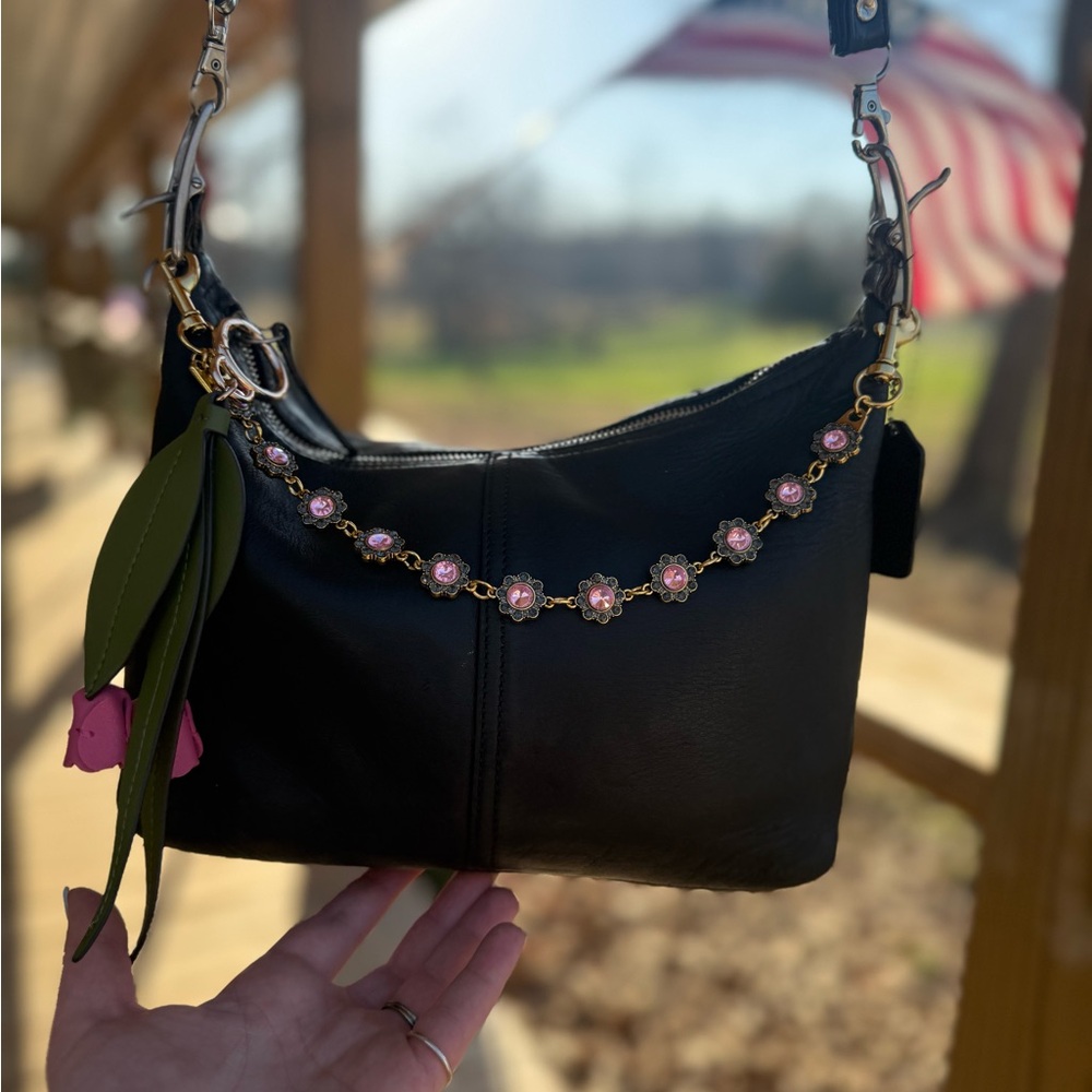 Vintage Coach Legacy Small Zip Hobo